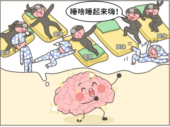 腺苷受体被咖啡因阻断过程