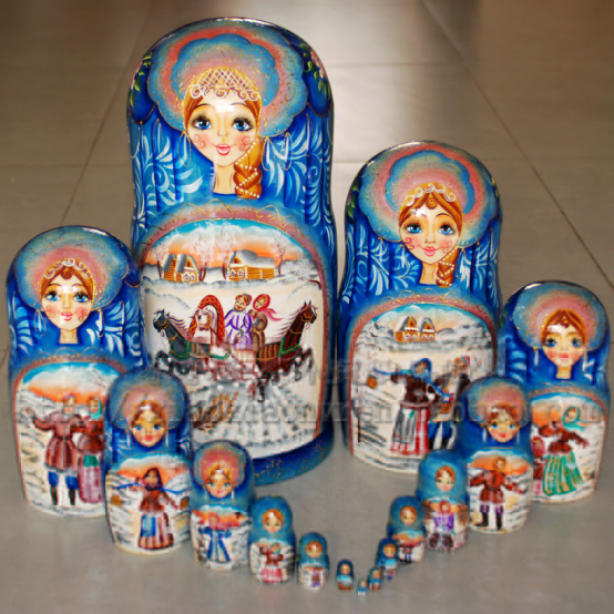 灵感源于俄罗斯套娃 灵感源于俄罗斯套娃