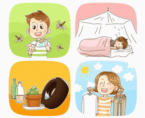 防蚊灭蚊:多维度降低暴露风险 防蚊灭蚊:多维度降低暴露风险